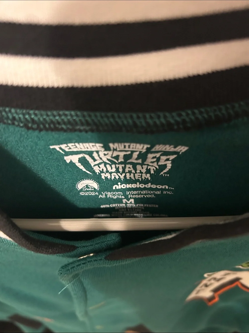 Teenage Mutant Ninja Turtles Kids' Green & Black Varsity Jacket